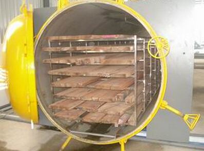 大容量窯式微波真空干燥設備